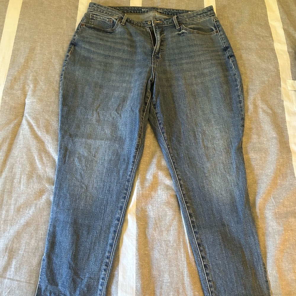 Plus size Women’s High rise straight leg Jean